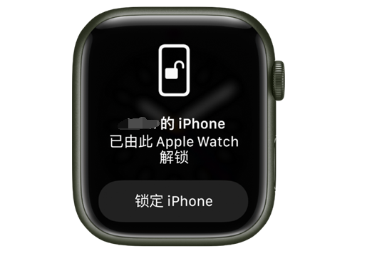 丹巴苹果手机维修分享用 AppleWatch 解锁配备面容 ID 的 iPhone方法 