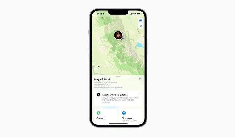 丹巴苹果14维修分享iPhone14系列中 FindMy功能通过卫星分享位置方法教程 