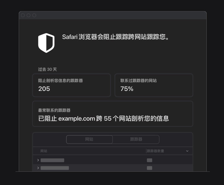 丹巴苹果手机维修分享如何在 Safari 浏览器中查看和打开隐私报告 